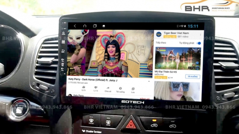 Màn hình DVD Android xe Kia Sorento 2009 - 2013 | Gotech GT8 Max
